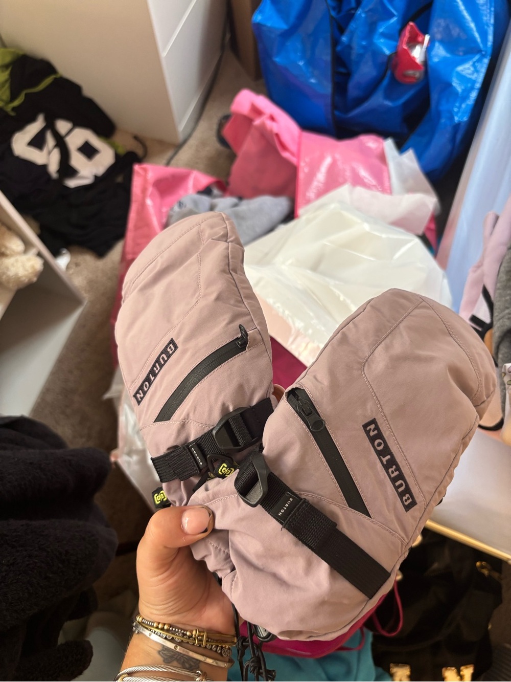 Mittin snow glove (skiing, snowboarding, etc)